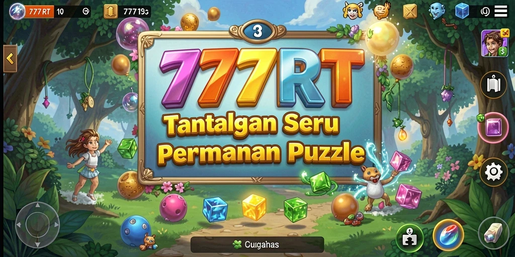 Tampilan gameplay seru dari 777RT yang menantang logika pemain.