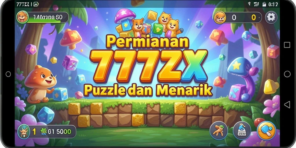 Screenshot utama 777ZX menampilkan gameplay menantang yang menarik.
