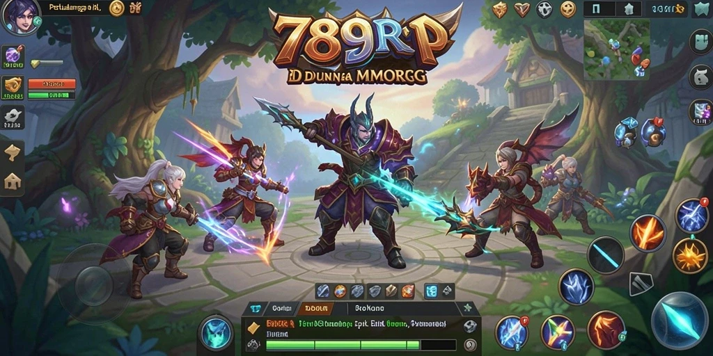 Gameplay 789RP yang seru dan penuh aksi di dunia fantasi.