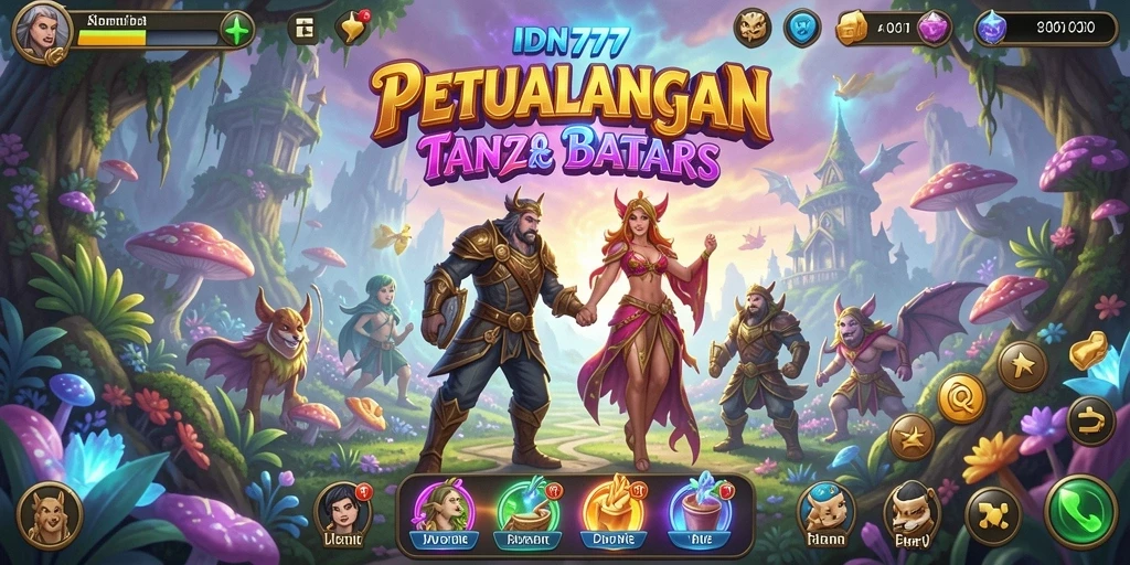 Tampilan gameplay IDN777 yang menakjubkan dan penuh aksi.