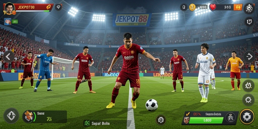 Tampilan gameplay <strong>JEKPOT88</strong> yang mendebarkan dan penuh aksi.