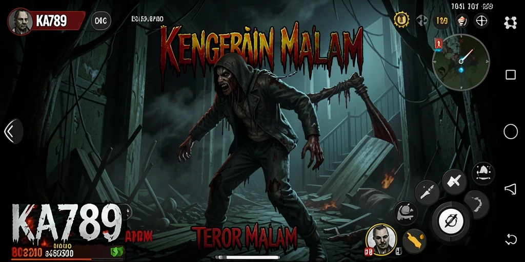 Gameplay KA789 yang penuh ketegangan dan kengerian.