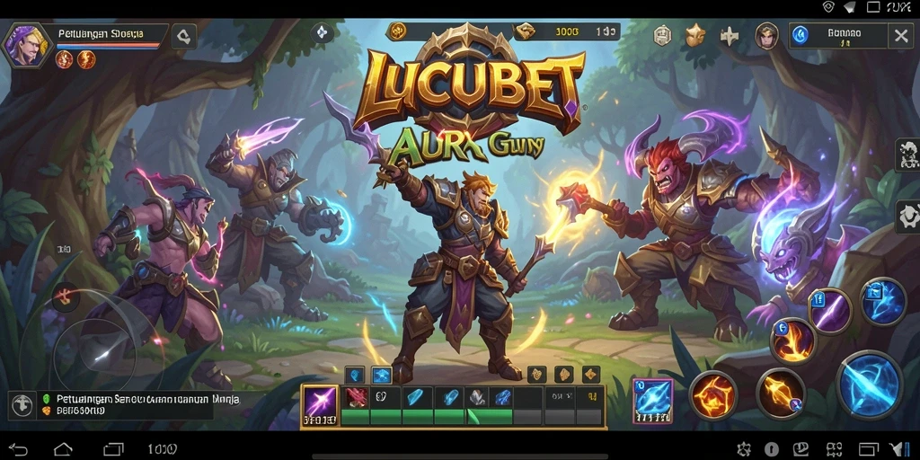 Tampilan gameplay seru dalam dunia ARPG LUCUBET.