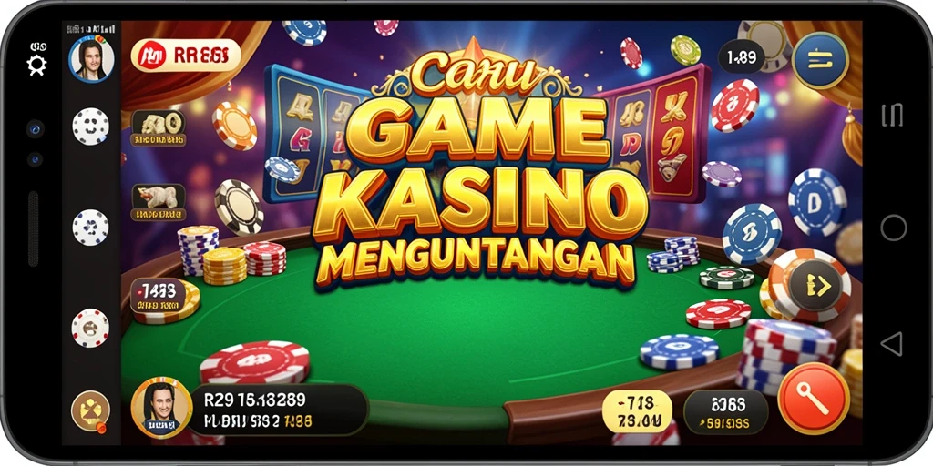 Tampilan gameplay seru dalam RR89 dengan berbagai pilihan permainan Kasino.