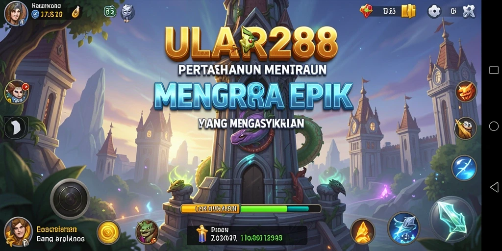 Tampilan gameplay ULAR288 yang mendebarkan dan strategis.