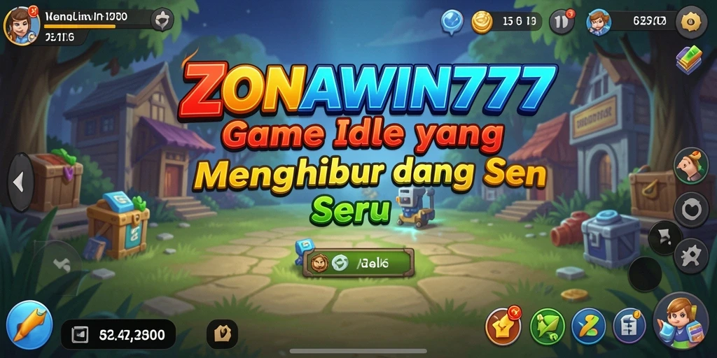 Tampilan gameplay ZONAWIN777 yang menarik dan penuh warna.